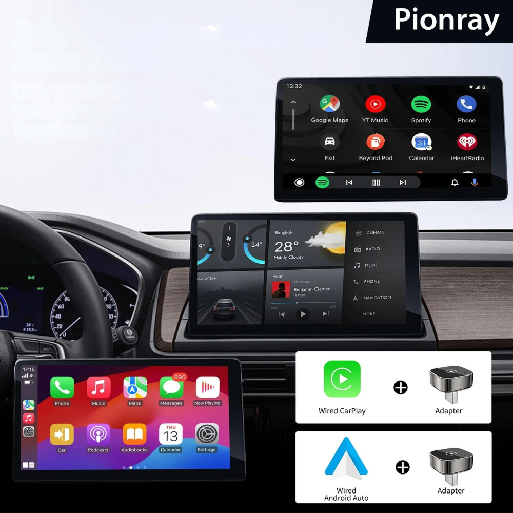 Boîte CarPlay & Android Auto Sans Fil